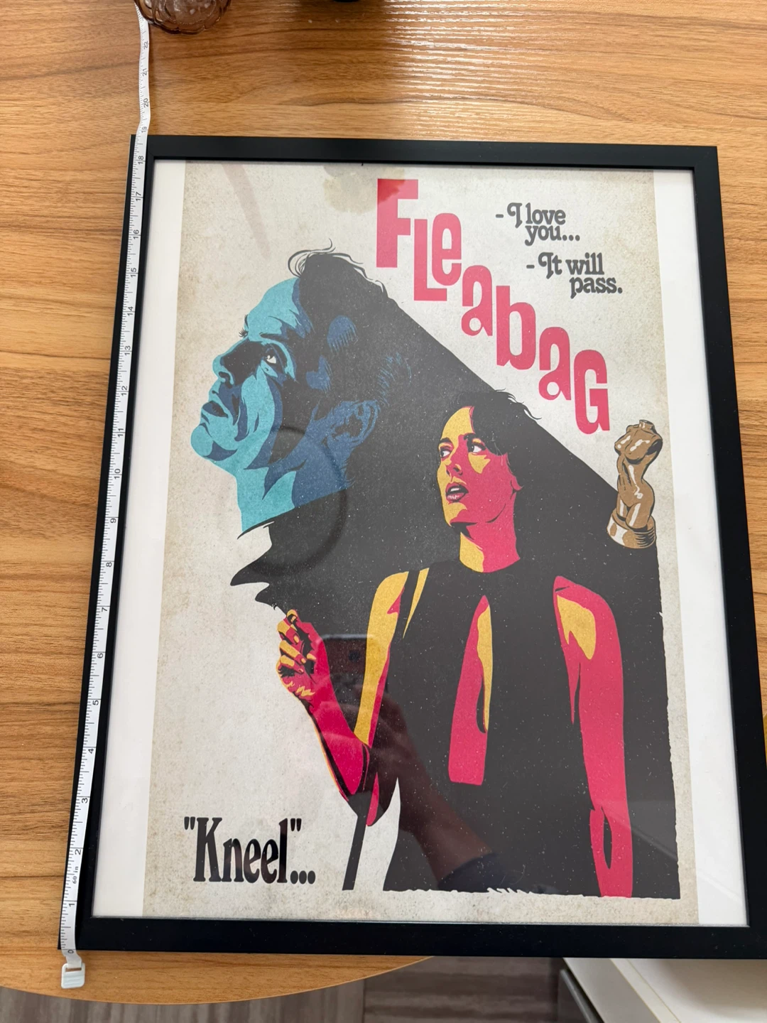 Fleabag print Black Frame