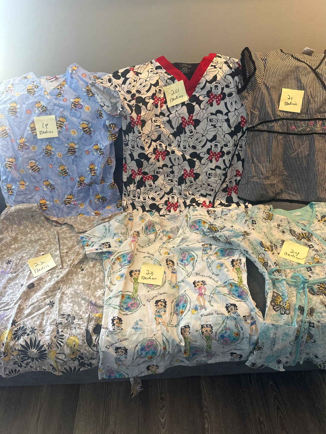 Assorted Women's Scrub Tops - photo 4