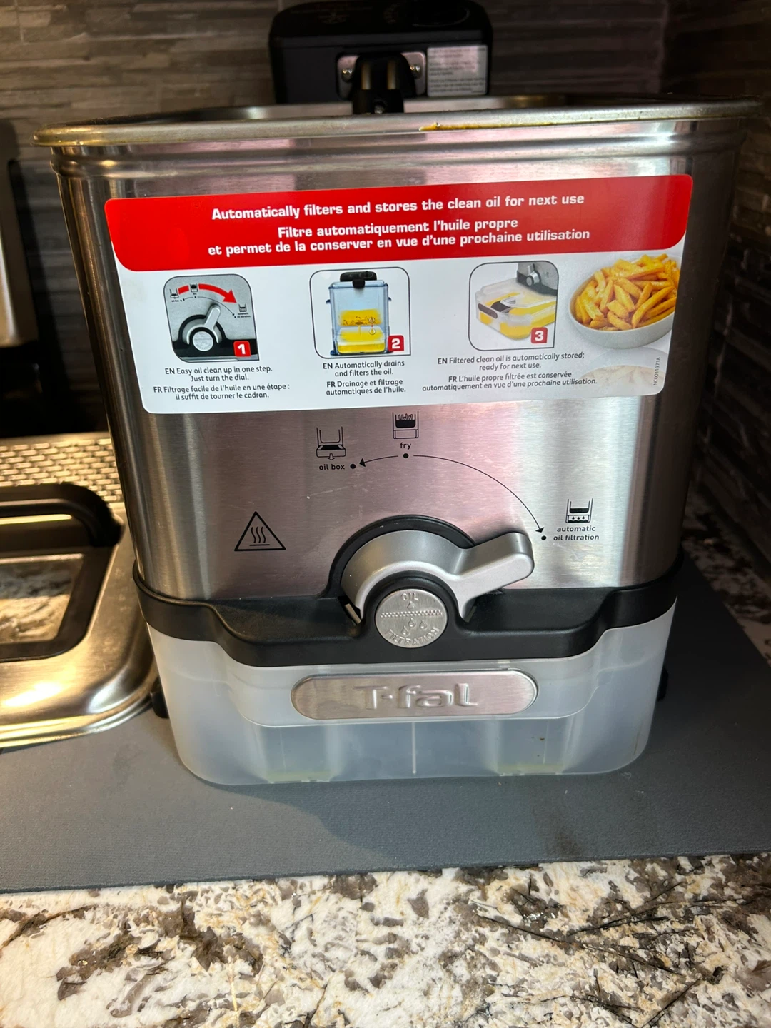 T-fal Ultimate EZ Clean Stainless Steel Deep Fryer - photo 5