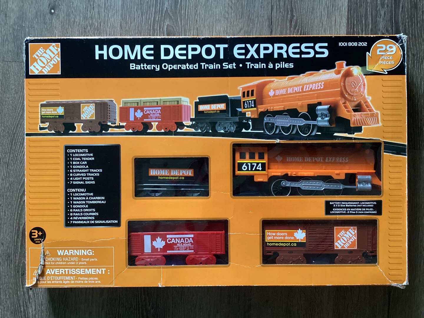 Home Depot Train Set