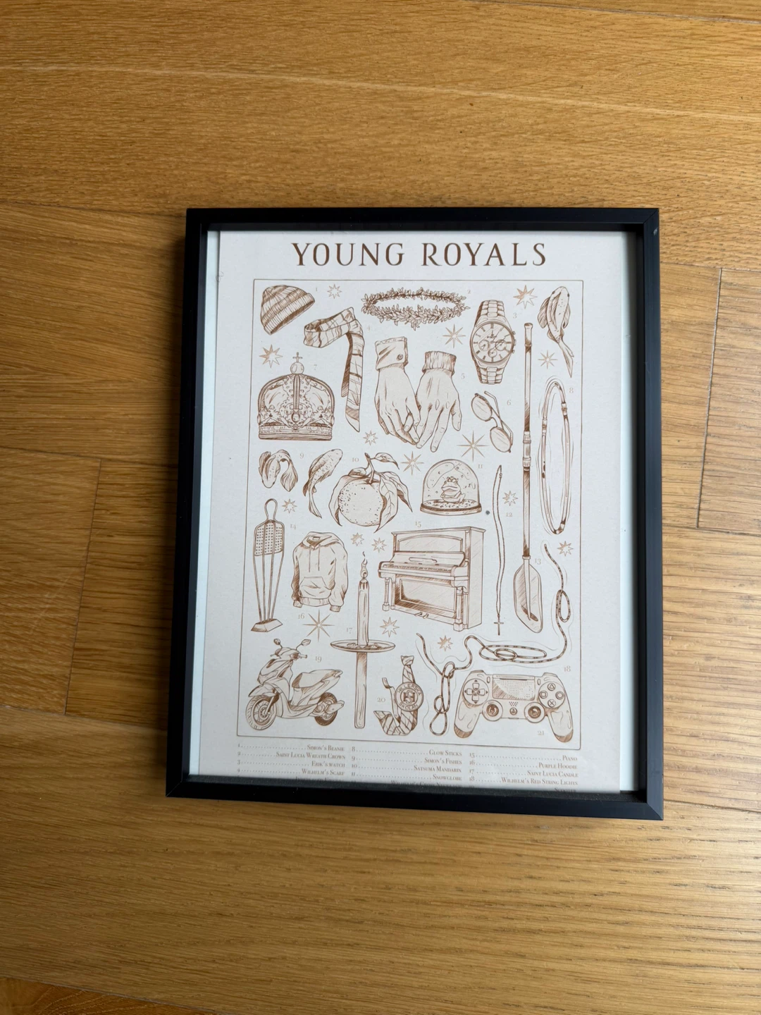 Black Picture Glass Frames