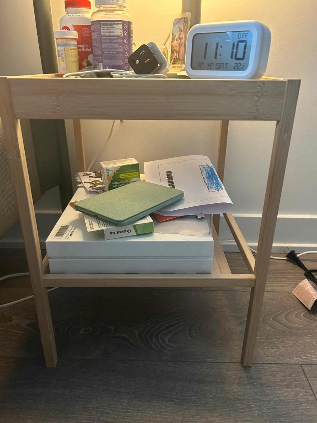 Two IKEA HEMNES Bedside Table
