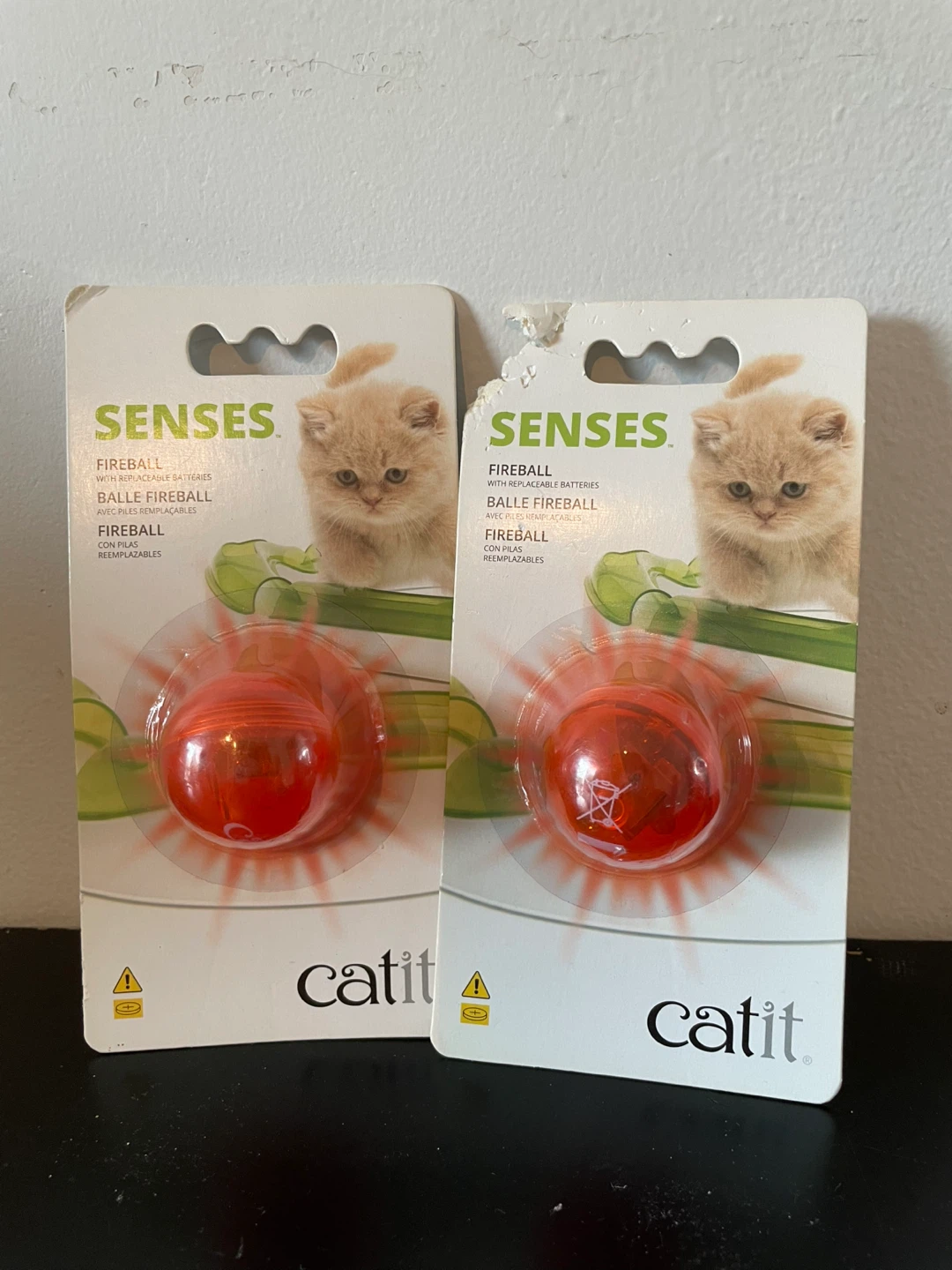 Brand New Catit Fireball Toys