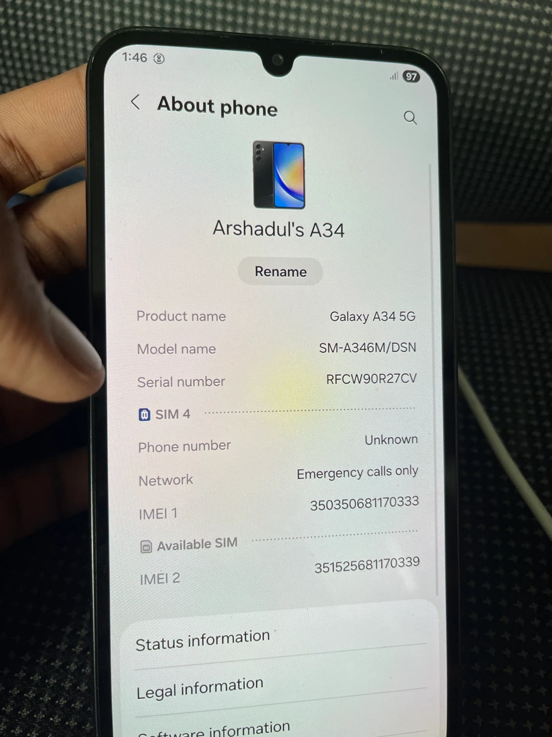 Samsung Galaxy A34 5G Smartphone - photo 5