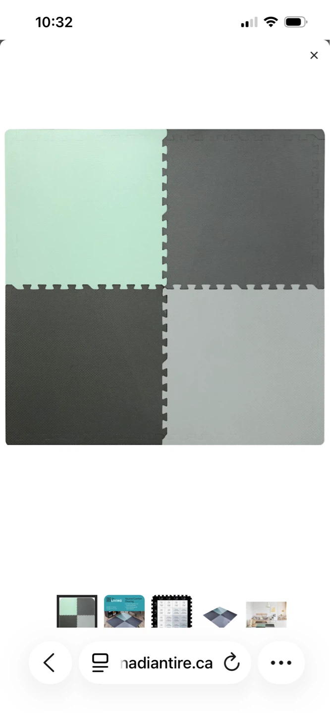 For Living Neutral Comfort Flooring Interlocking Tiles - photo 2