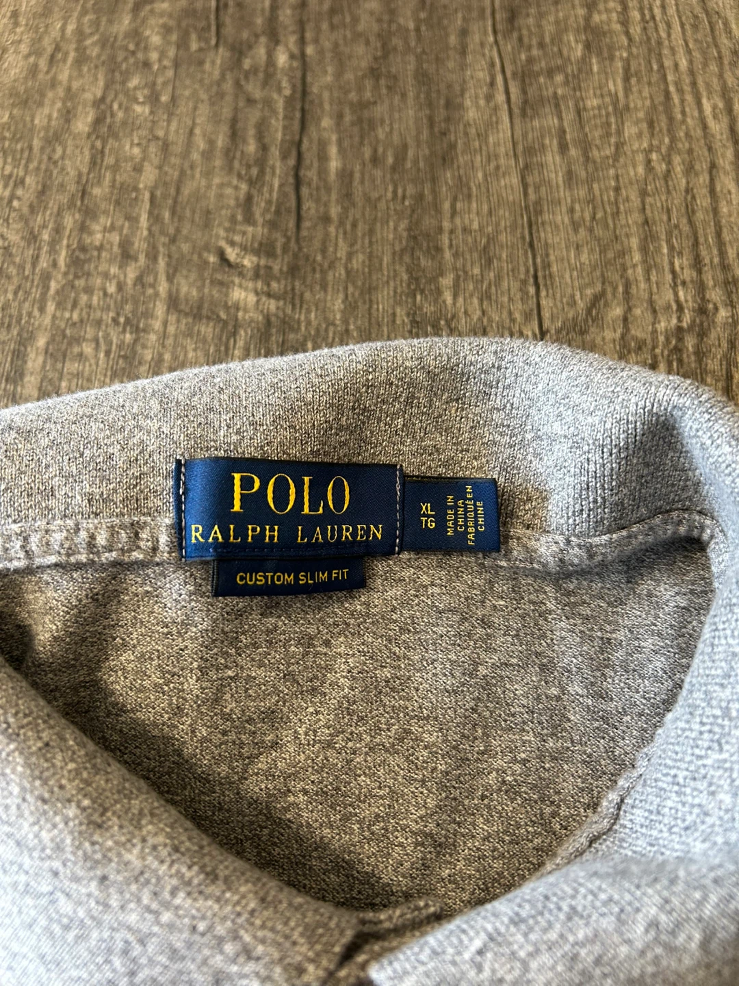 Polo Ralph Lauren Custom Fit Polo Shirt XL Grey - photo 3
