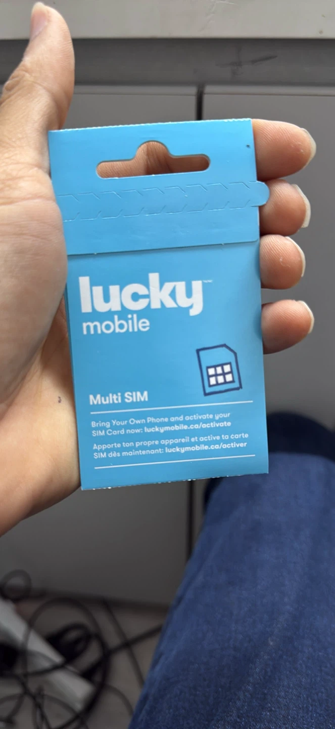 Lucky Mobile Multi SIM Card