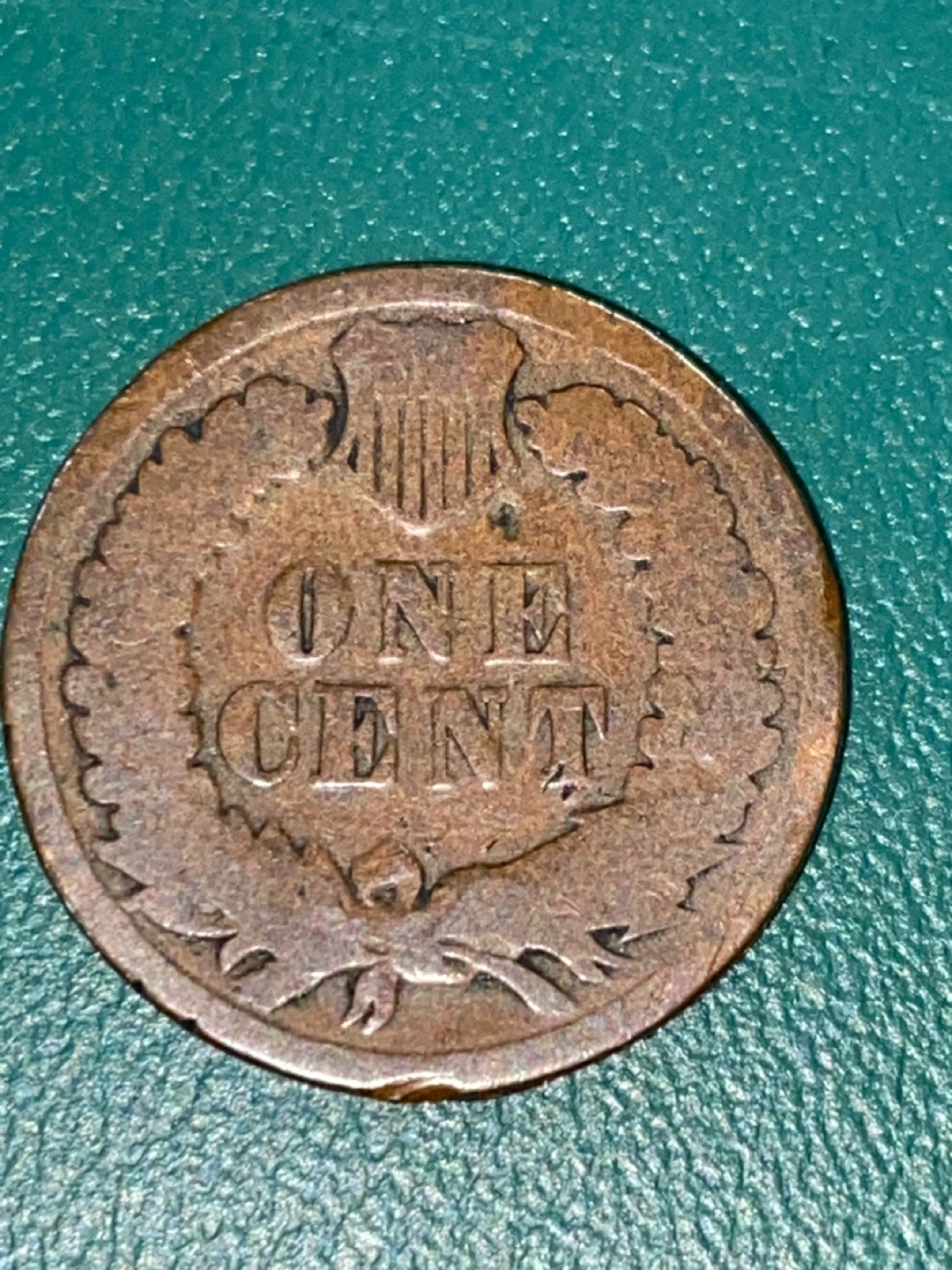 1887 Indian Head Penny - One Cent Coin - photo 2
