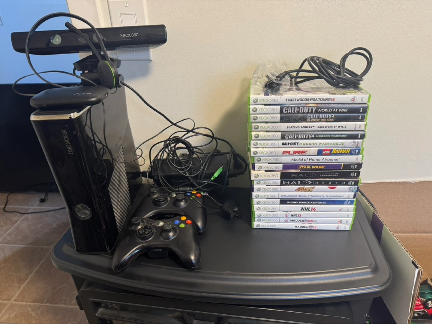 Xbox 360 with lots of accessories