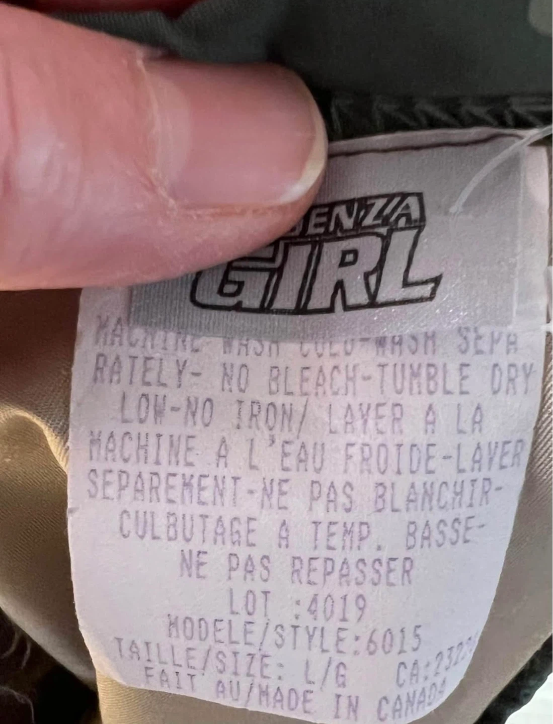 LASENZA GIRL Camo Skirt Size L/G - photo 4