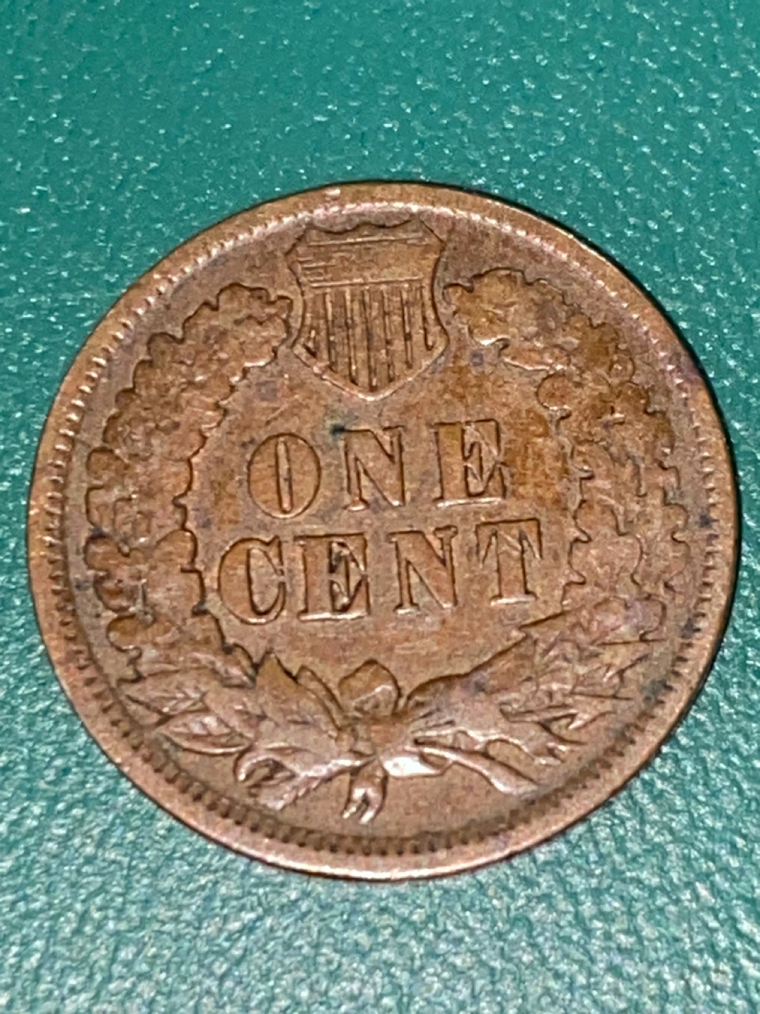 1889 United States Indian Head Penny Coin - photo 2