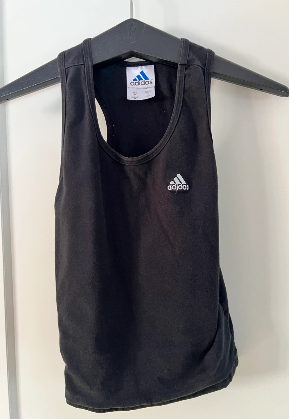 Adidas Black Tank Top Size M