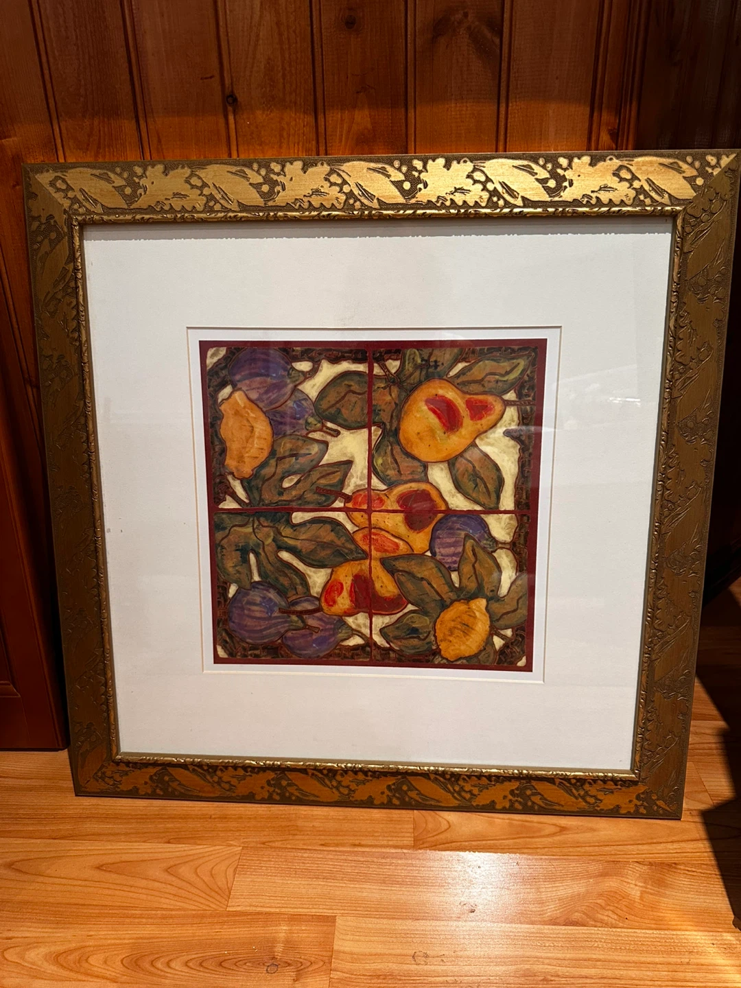 Framed Fruit Art Print