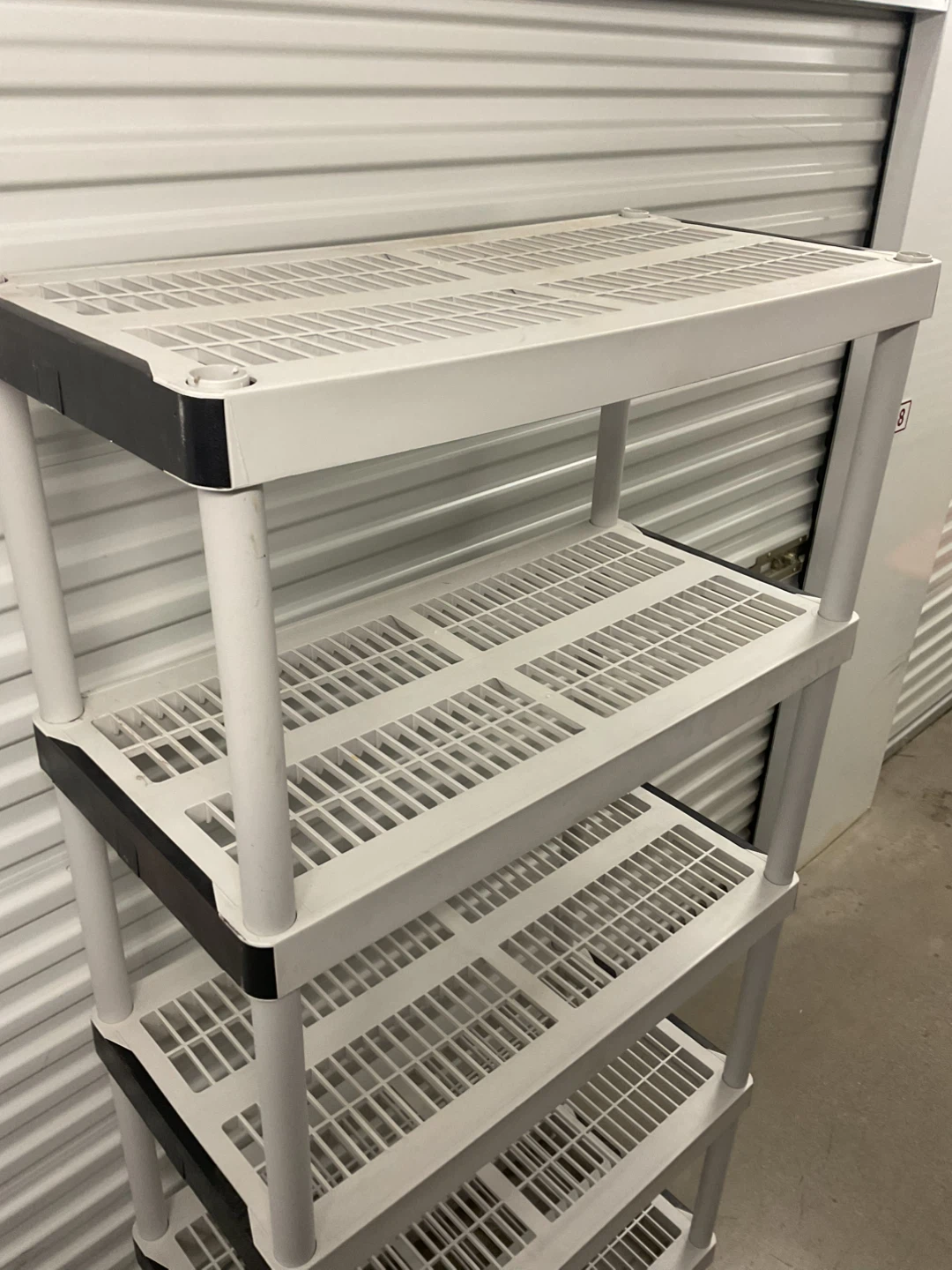Keter 5-Tier Plastic Shelving Unit - photo 4