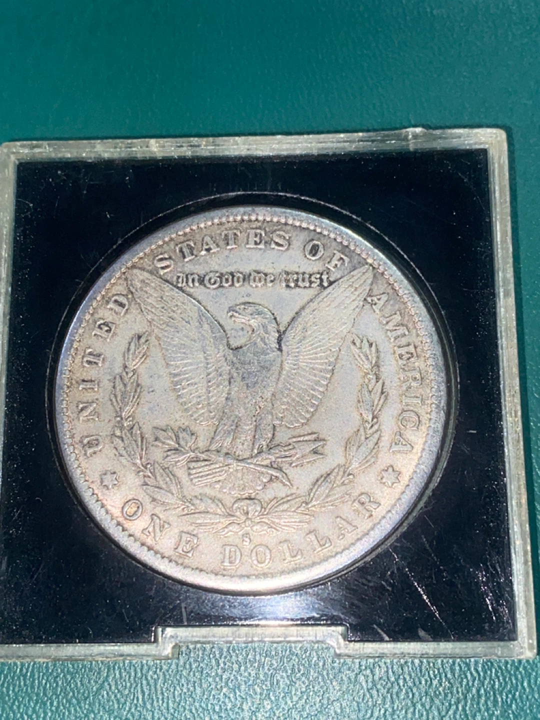 1891 Morgan Silver Dollar Coin - photo 2