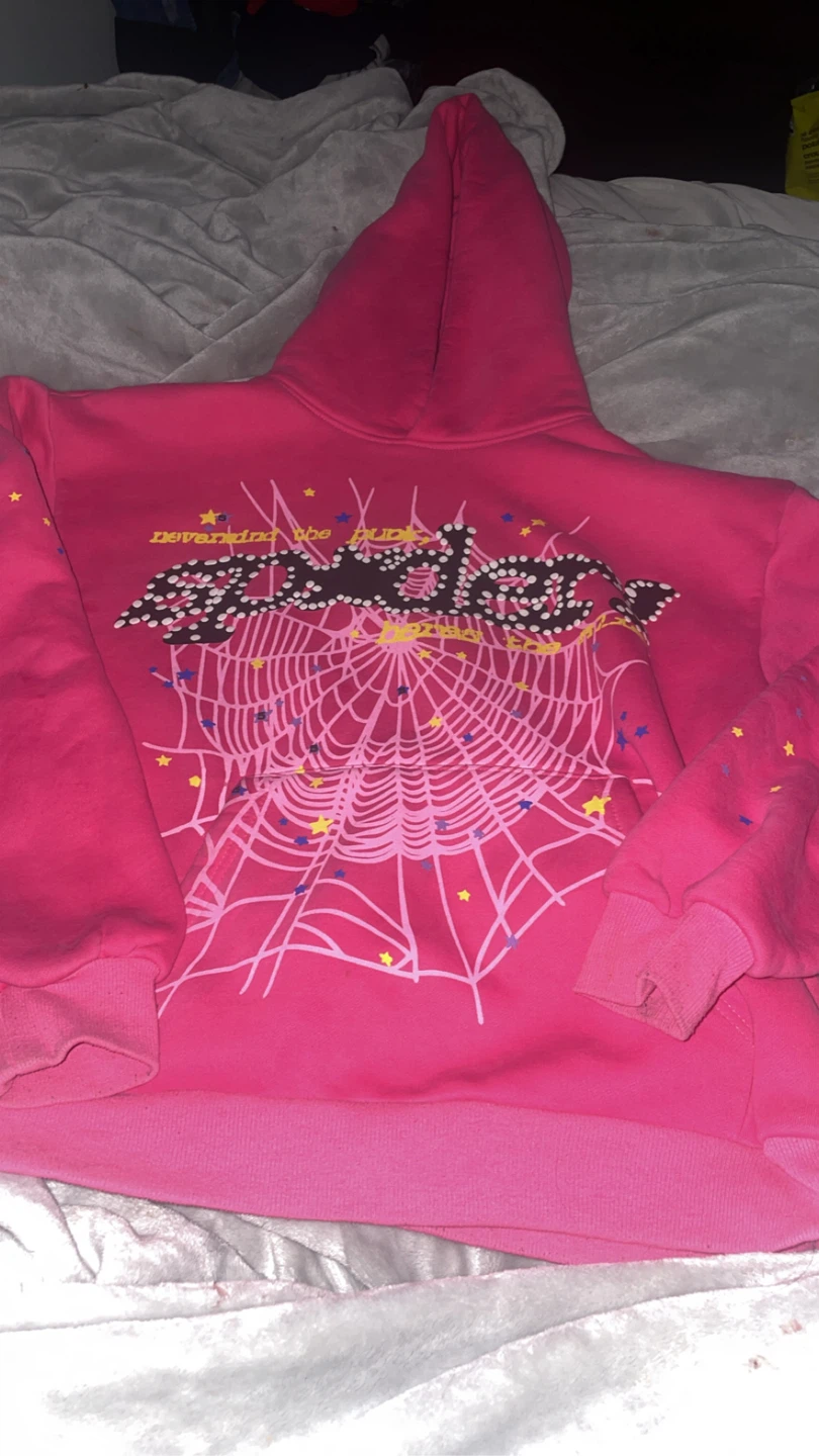 Pink Sp5der Hoodie