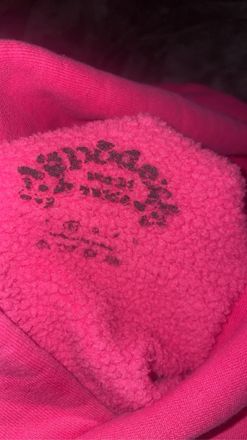 Pink Sp5der Hoodie - photo 4