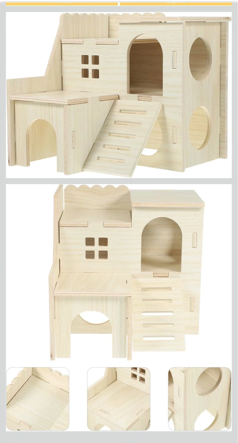 100%NEW WoodenHamsterHouse Orig$25 NOW$10 - photo 4