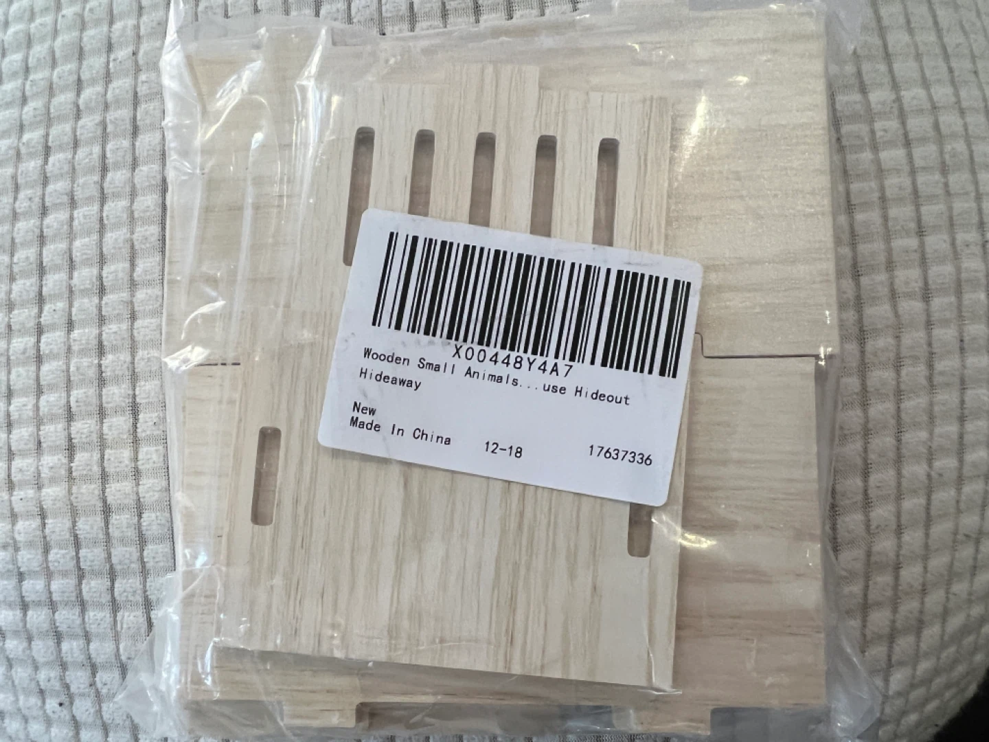 100%NEW WoodenHamsterHouse Orig$25 NOW$10 - photo 5