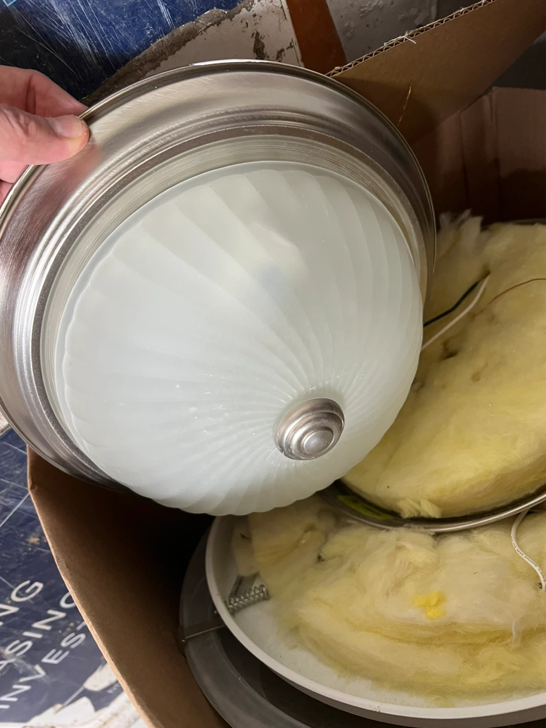 Ceiling Flush Mount Light Fixtures (Set of 2)