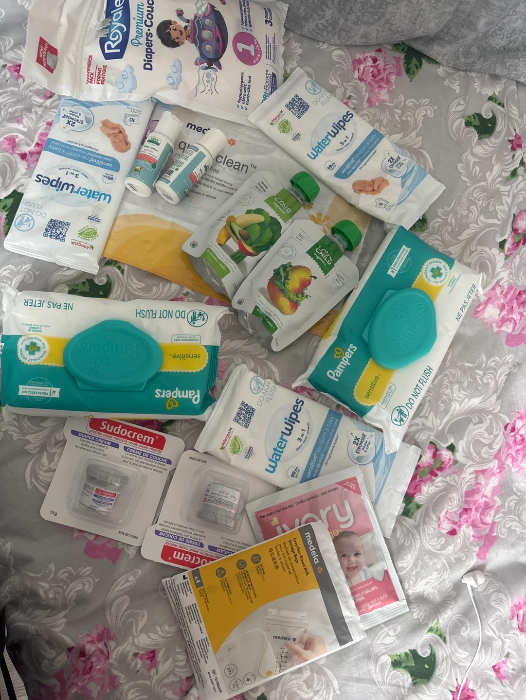 Baby Essentials Bundle: Pampers, WaterWipes, Sudocrem & More