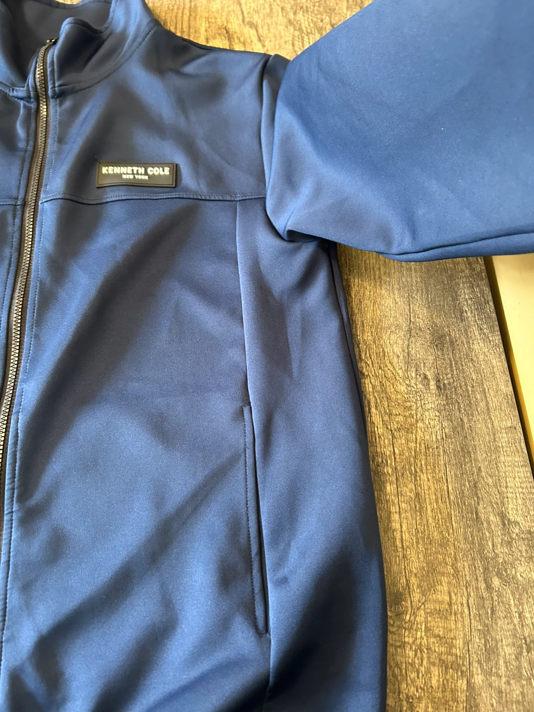 Kenneth Cole New York Blue Track Jacket XL - photo 4