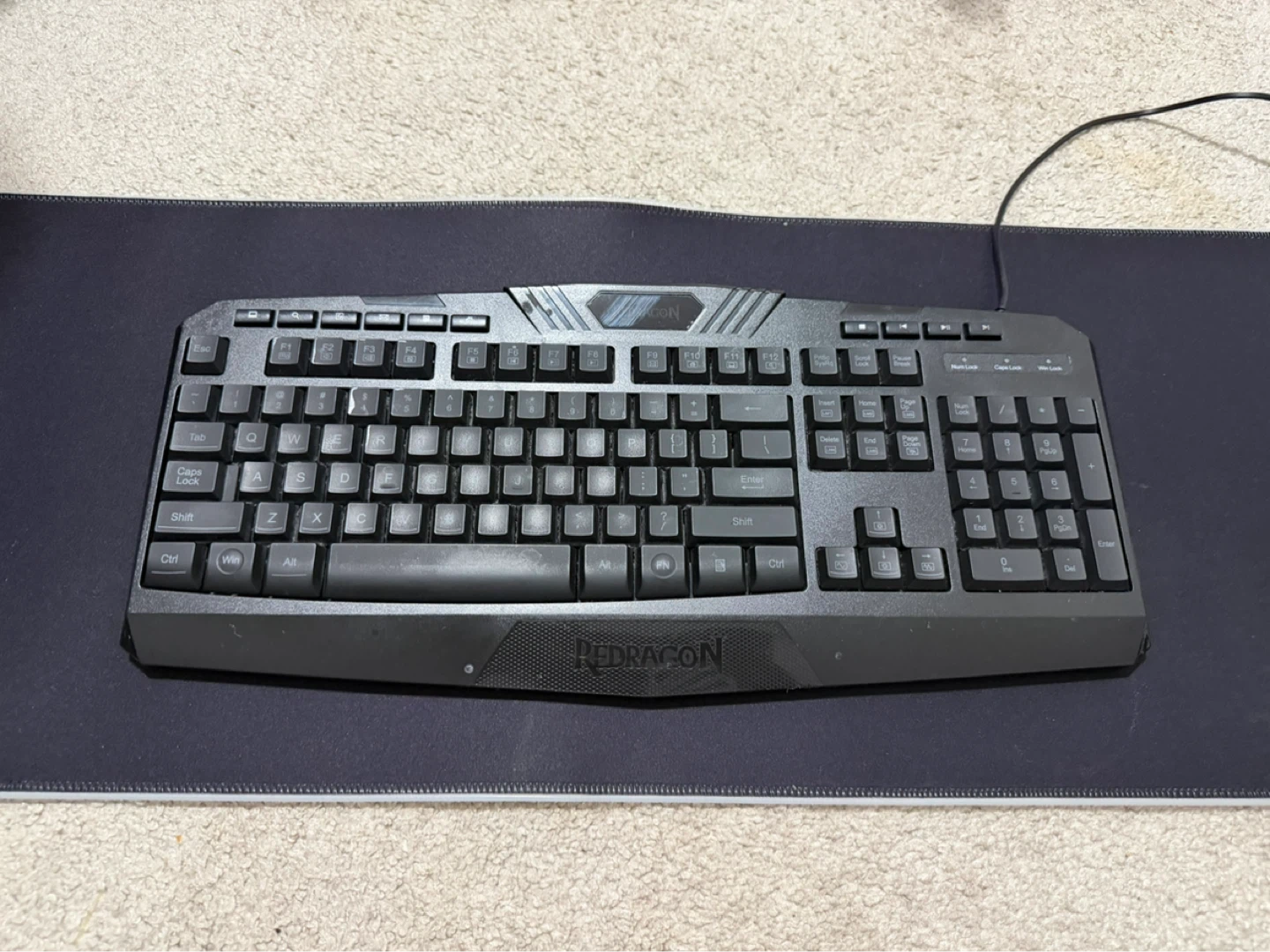 Red Dragon Gaming Setup – Keyboard, Mouse & Mouse Pad Bundle