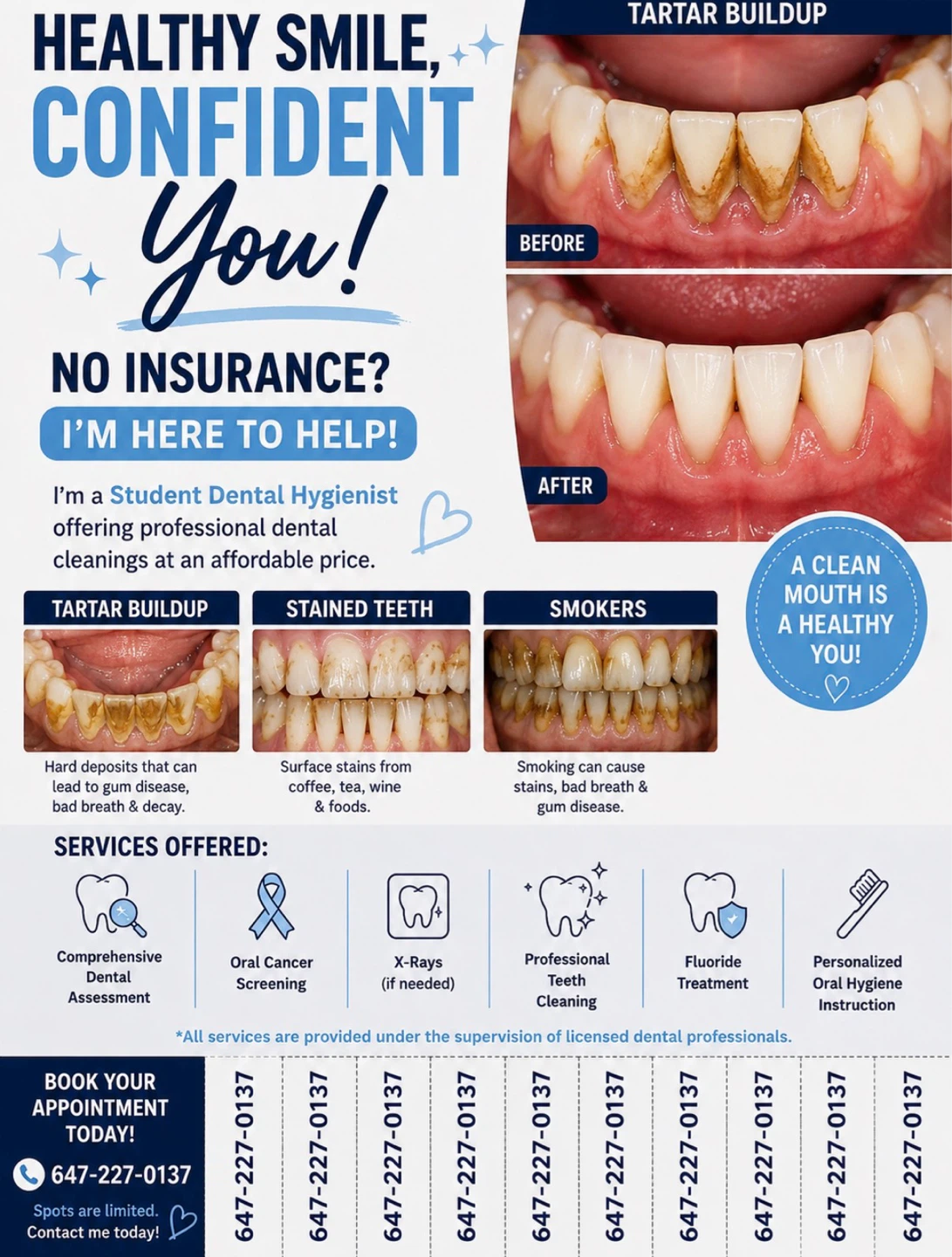 Free Dental Cleaning + Cash Rewards
