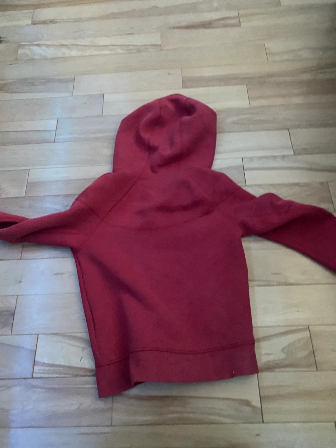 Nike Tech Fleece Hoodie - Red - Size Medium boys - photo 2