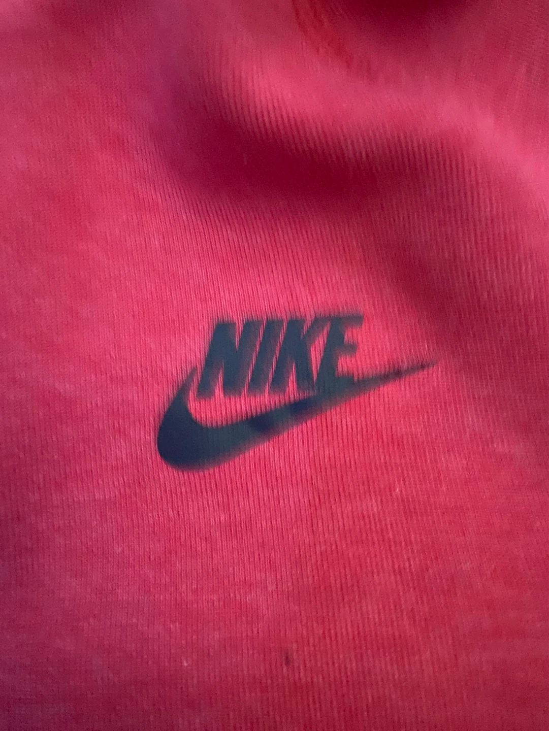 Nike Tech Fleece Hoodie - Red - Size Medium boys