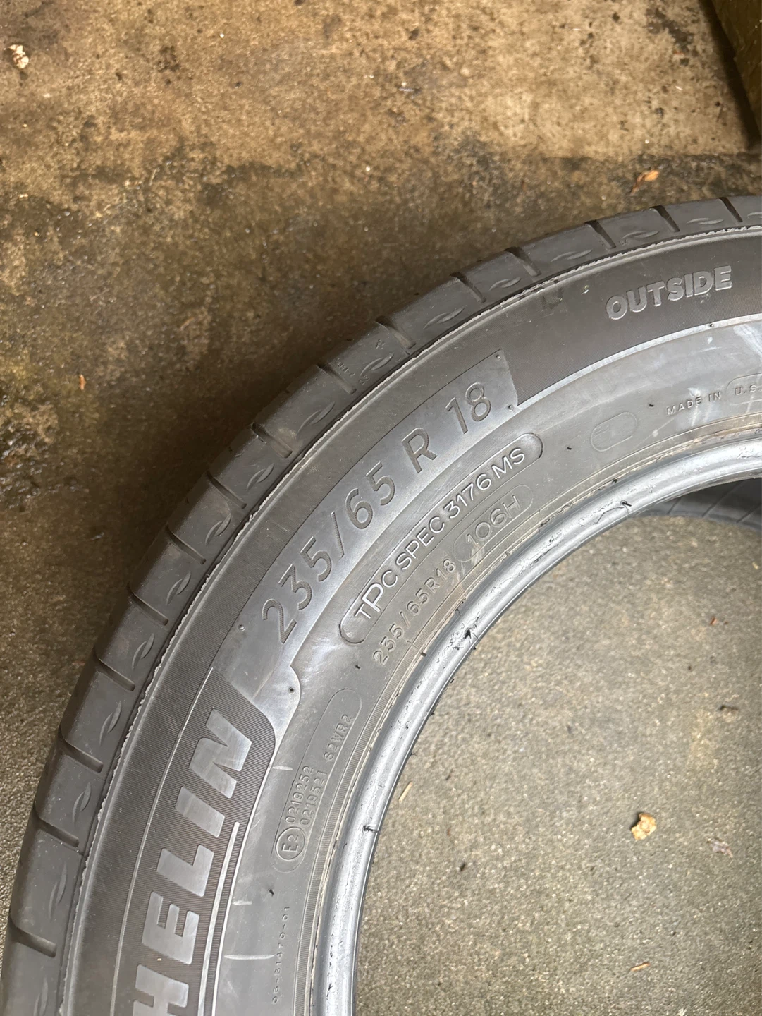 Michelin Primacy Tour A/S 235/65 R18 Tires (2) - photo 5