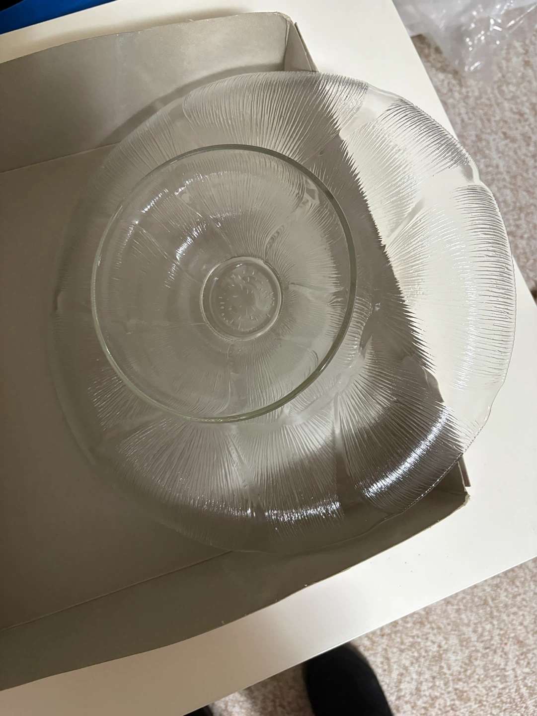 Luminarc Fleur Glass Cake Stand 33cm - photo 3