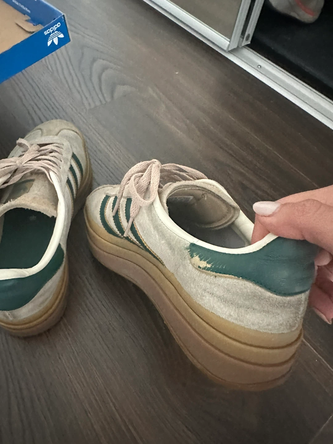 Adidas Gazelle Platform Shoes - photo 4