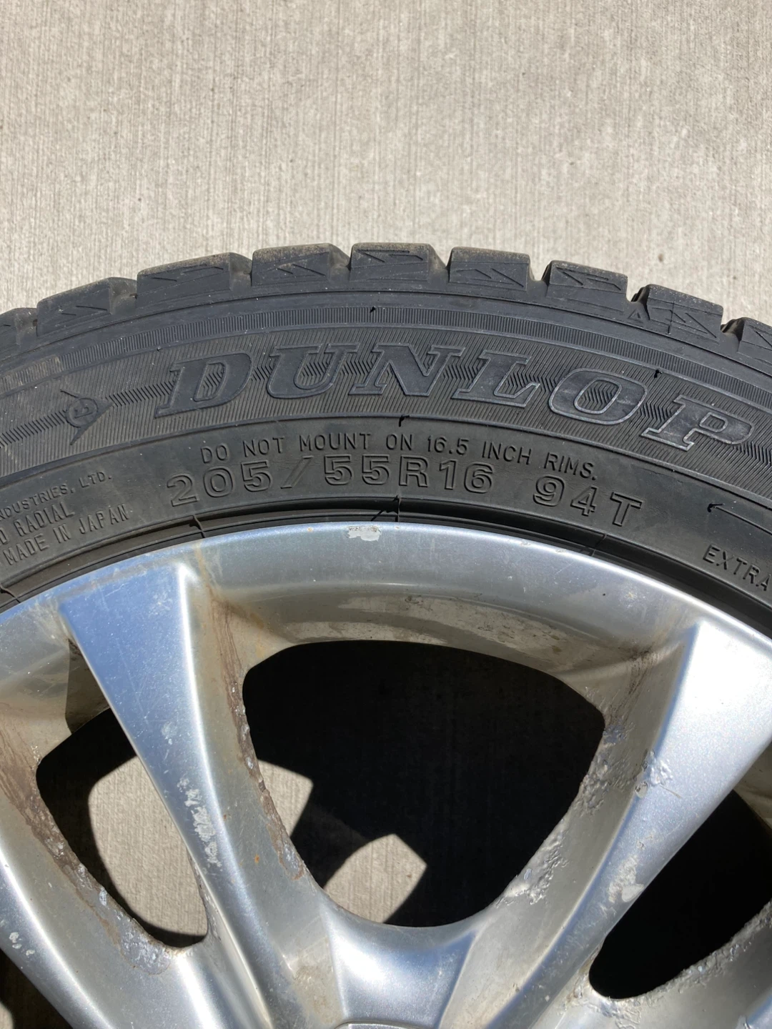 Dunlop Winter - wheels - photo 3