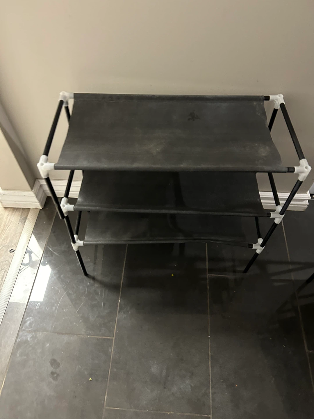 3-Tier Fabric Shoe Rack - photo 3