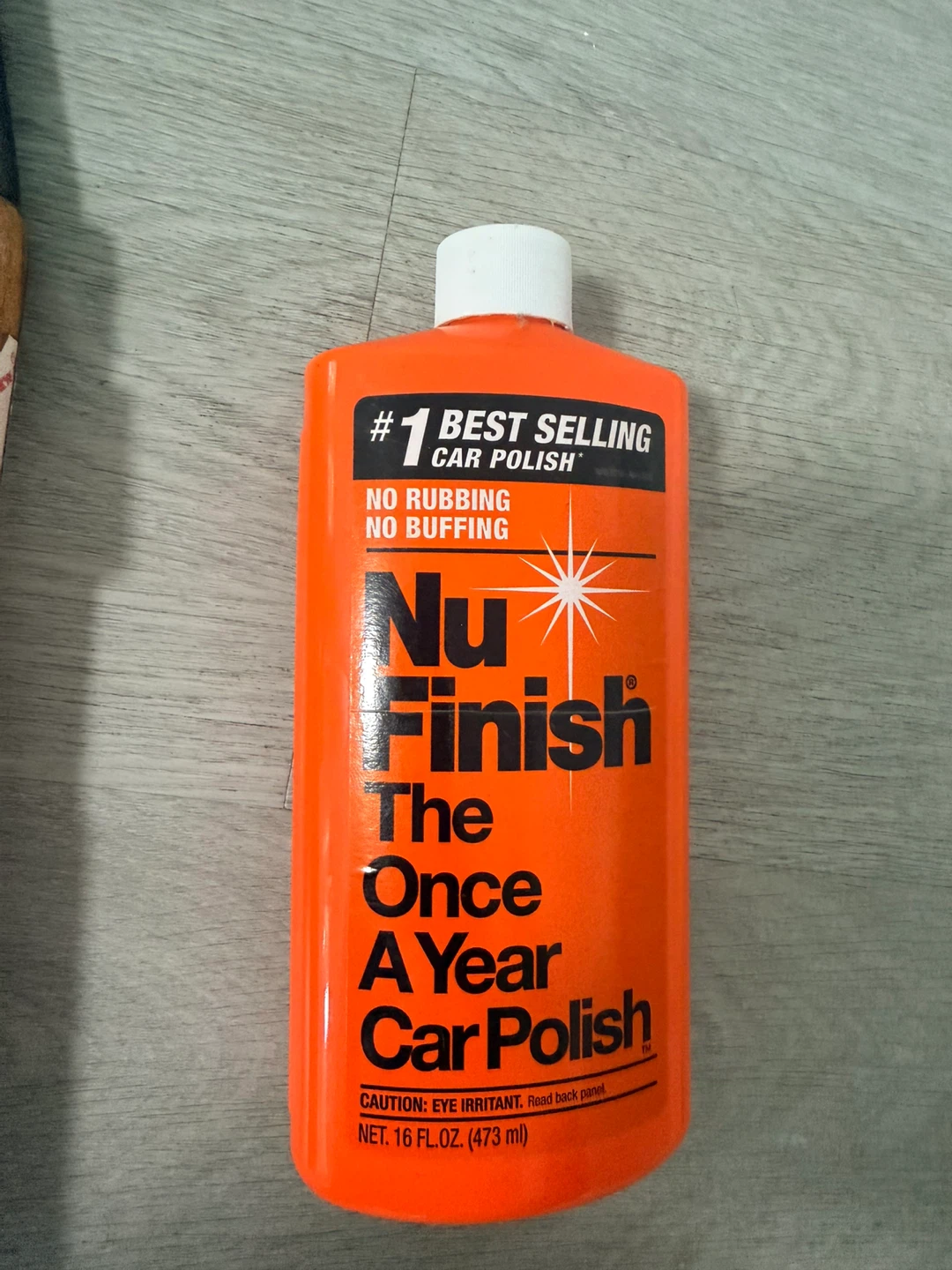 Nu Finish The Once A Year Car Polish - 16 fl oz