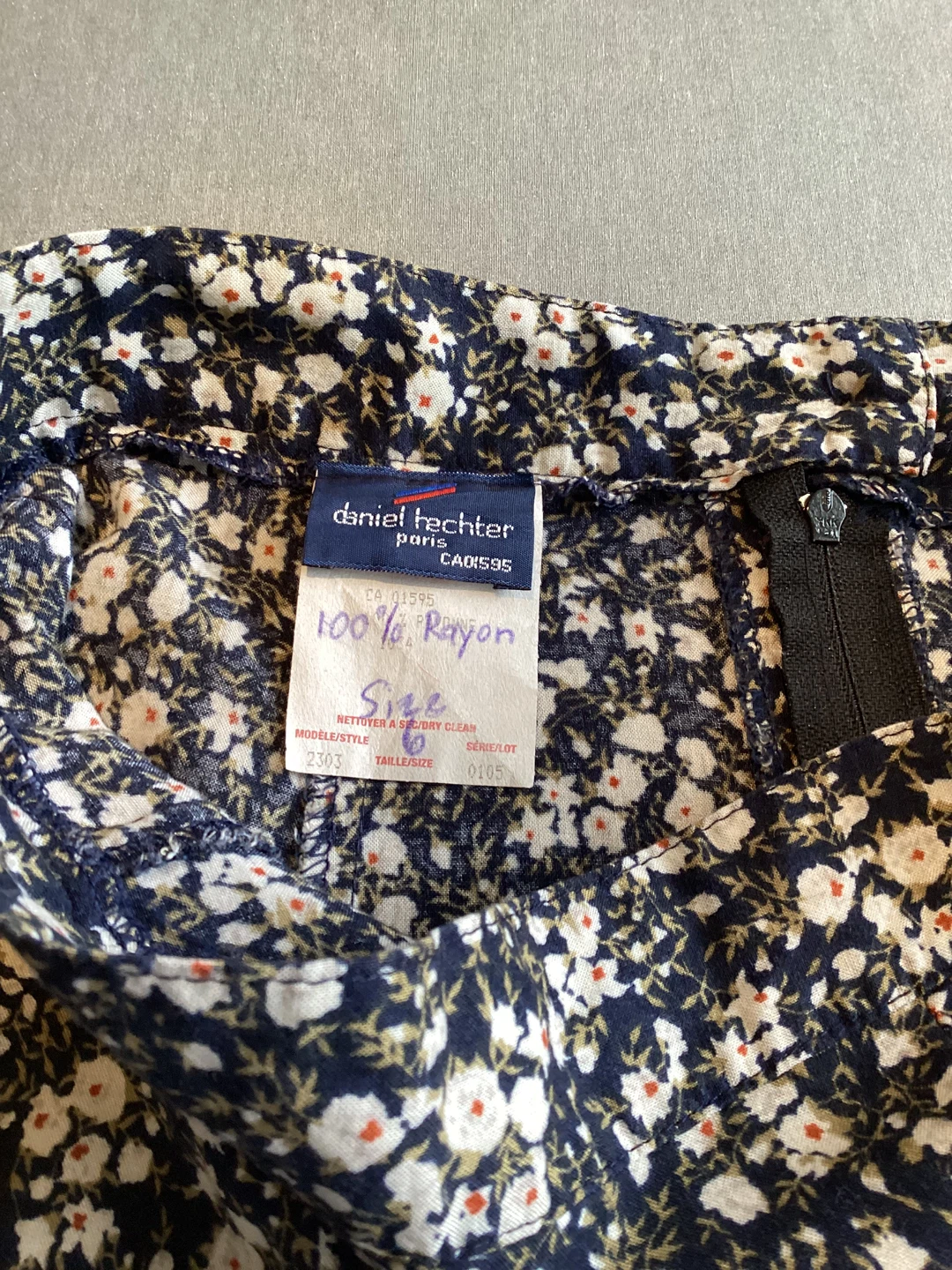 DANIEL HECHTER RAYON SKIRT - photo 4