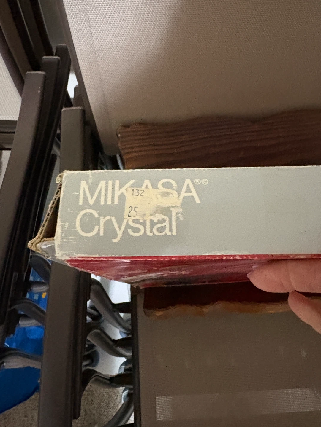 MIKASA Crystal Noel Hostess Platter RC141/001