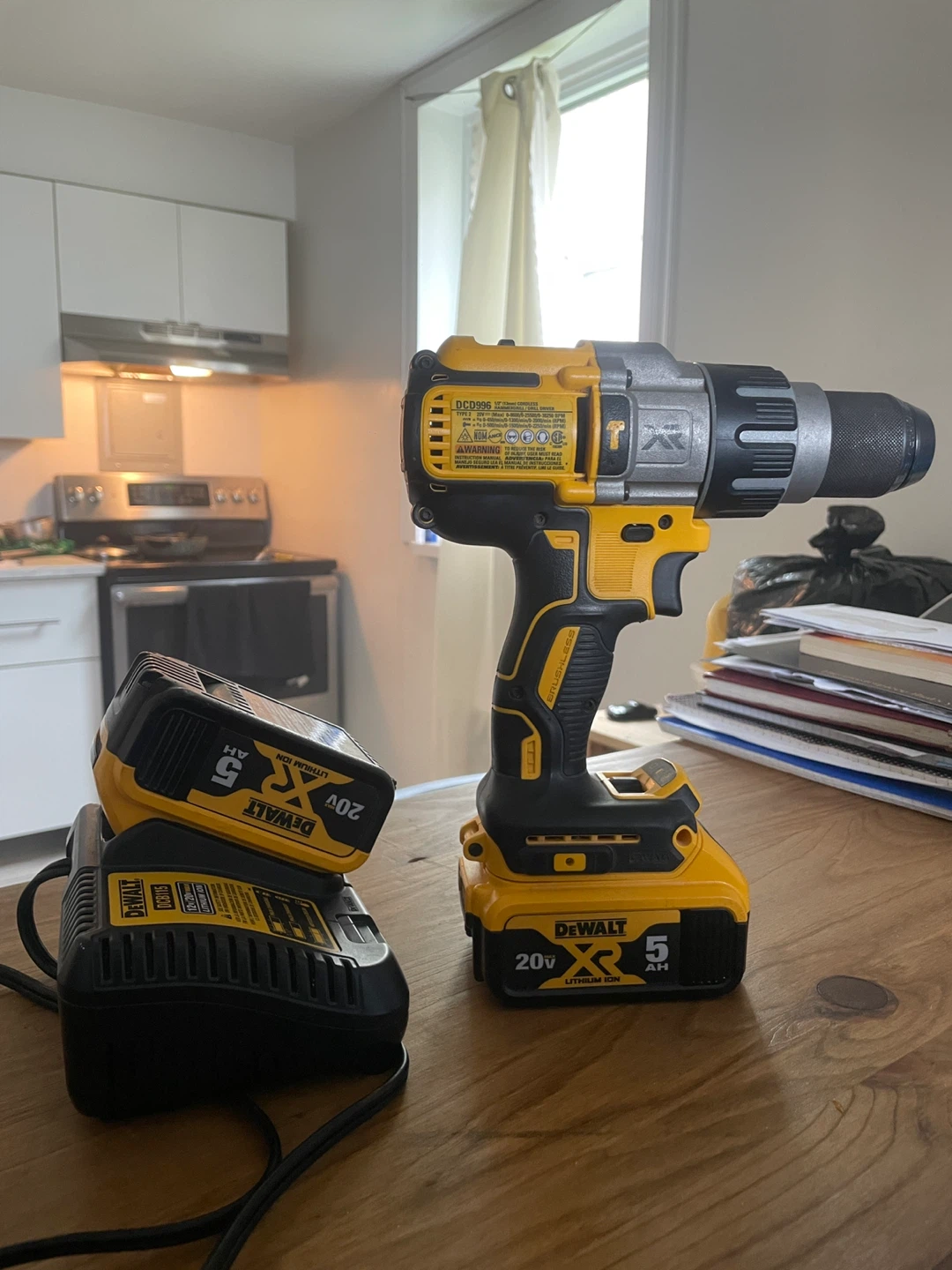 DeWalt 20V XR Lithium Ion Cordless Hammer Drill Combo Kit