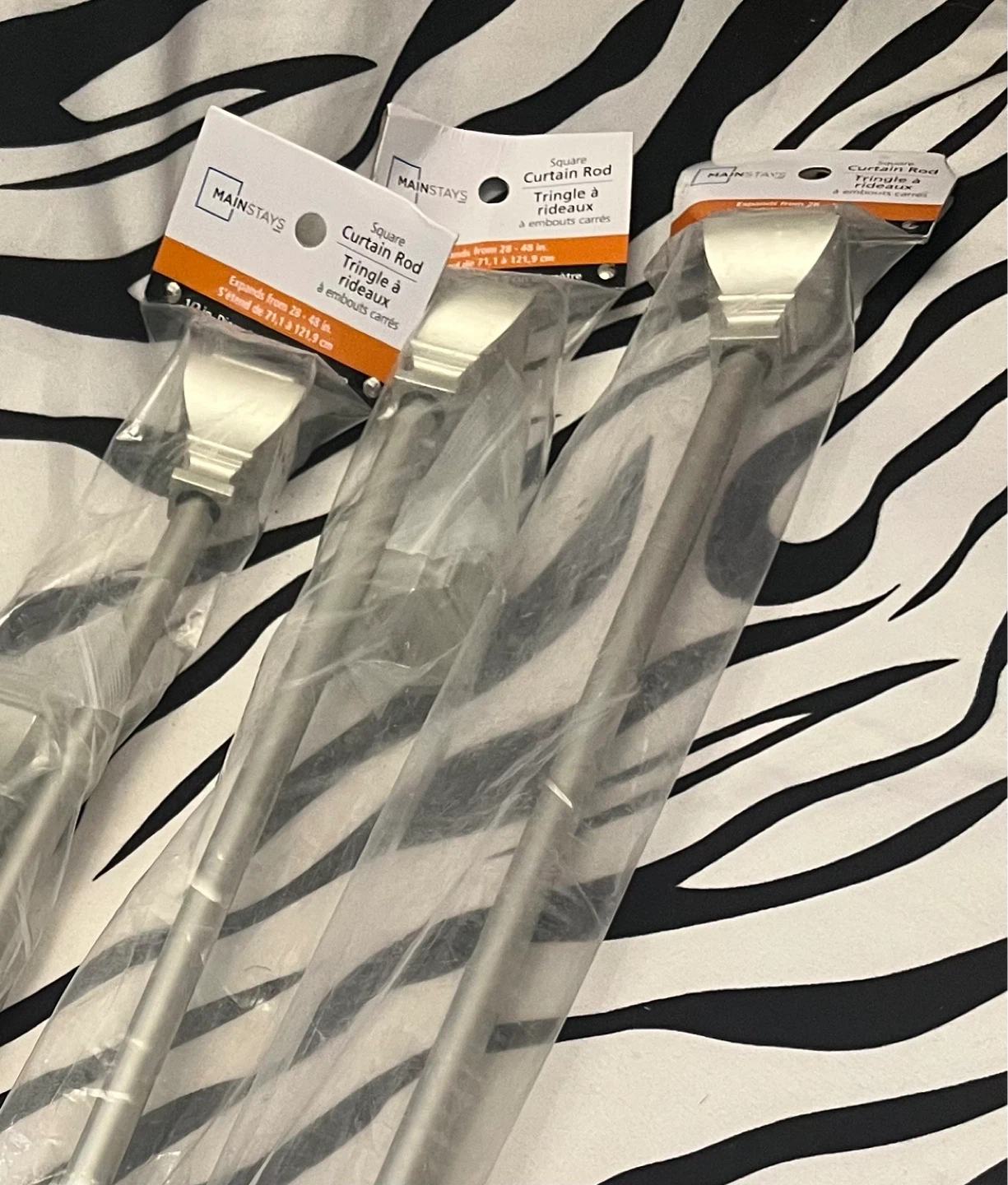 🩶 Square Curtain Rod Sets 🩶