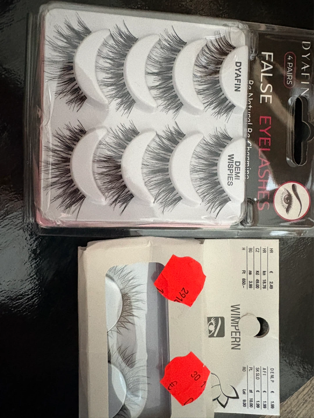 DYAFFIN & WIMPERN False Eyelashes