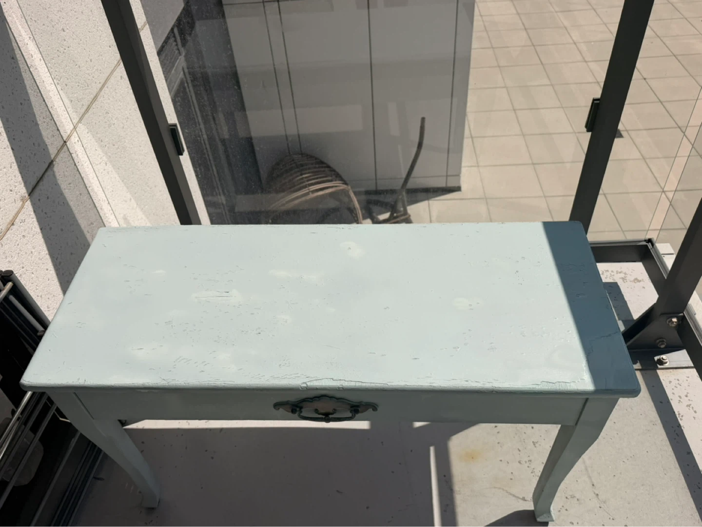 PASTEL Blue Desk with STORAGE - photo 4