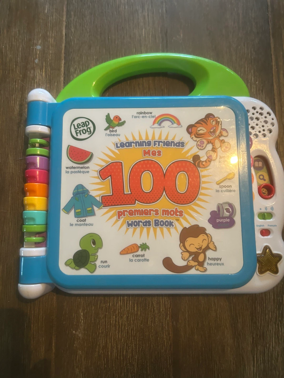 LeapFrog Learning Friends Mes 100 Premiers Mots Words Book