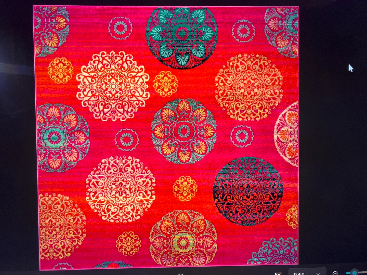 Vibrant (Azaela) Pattern Area Rug - photo 2