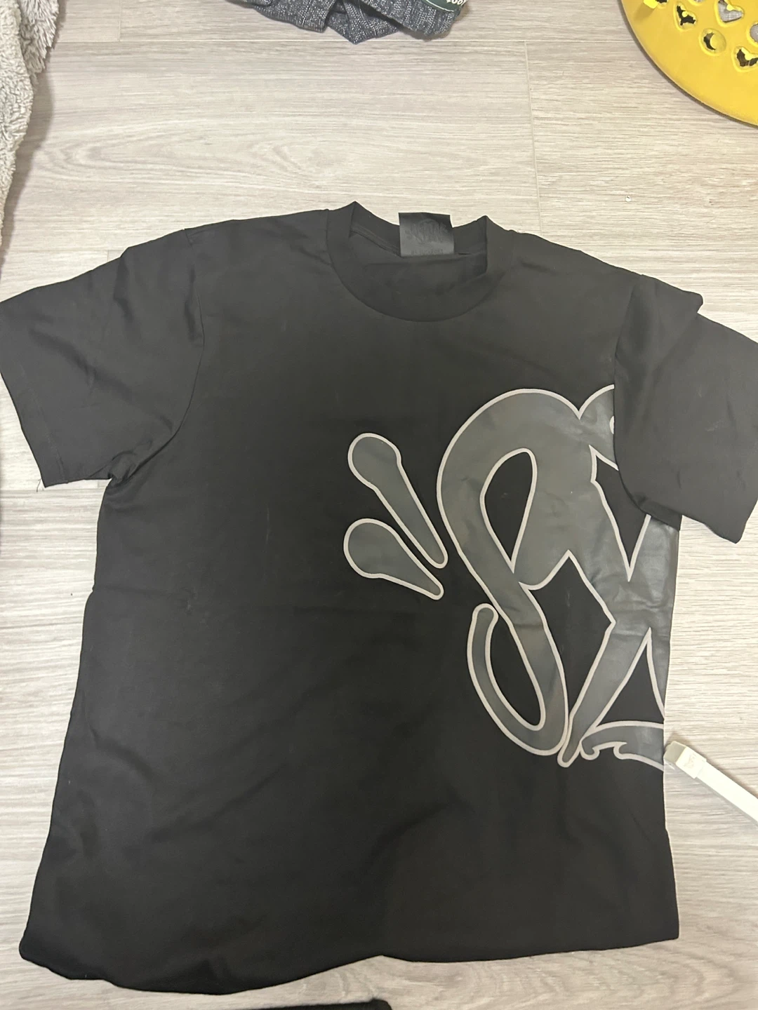 Syna Black T-Shirt and Shorts Set