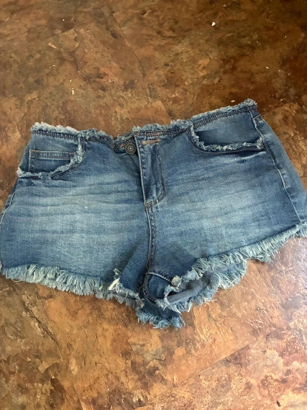 Almost Famous Women's Denim Cutoff Shorts Size 7