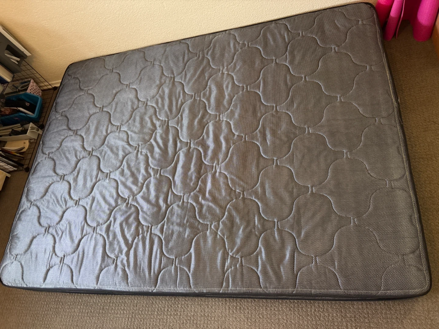 Camper double Grey Quilted Mattress - photo 2