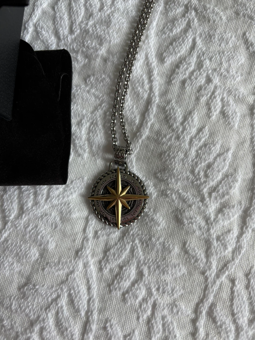 Clocks + Colours North Star x Brass Inlay Necklace