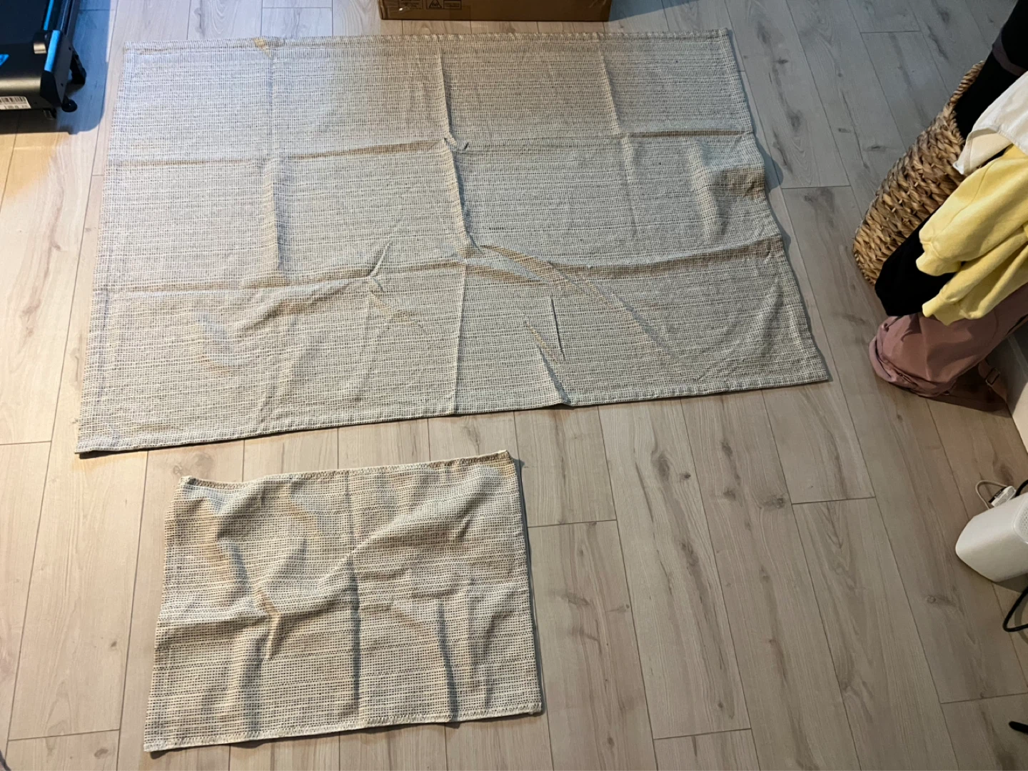 IKEA Rug 120x180 cm Natural/Black
