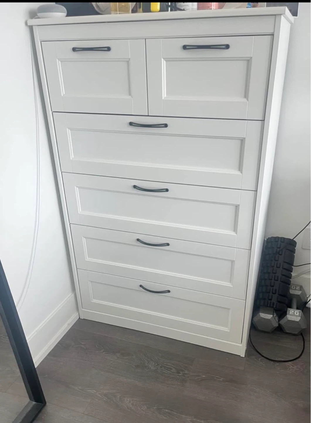 IKEA SONGESAND 6-Drawer Chest, White - photo 2
